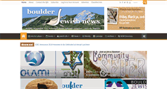 Desktop Screenshot of boulderjewishnews.org