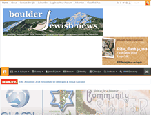 Tablet Screenshot of boulderjewishnews.org